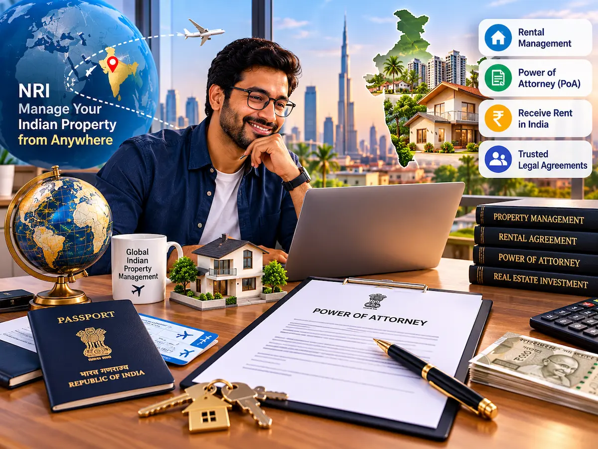 NRI Rental Agreement in India (2026): Power of Attorney, NRO Account & 31.2% TDS Rules