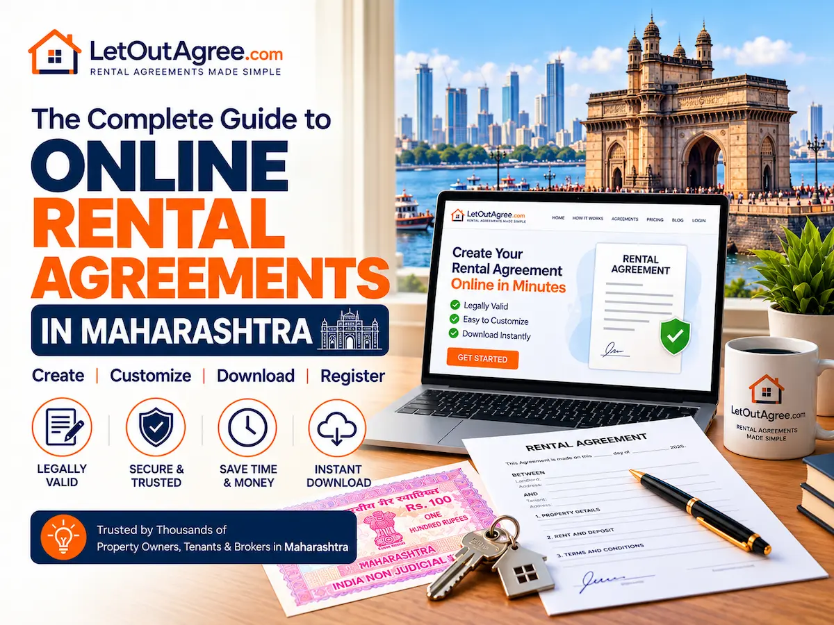 Online Rental Agreement in Pune & Mumbai (2026): Leave & License, Stamp Duty & Rules