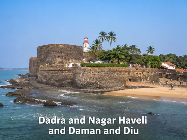 Dadra and Nagar Haveli and Daman and Diu Locations