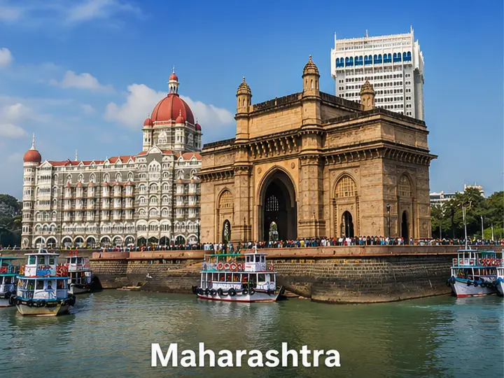 Gateway of India & Chhatrapati Shivaji Maharaj Terminus representing Maharashtra Legal Rental Agreements