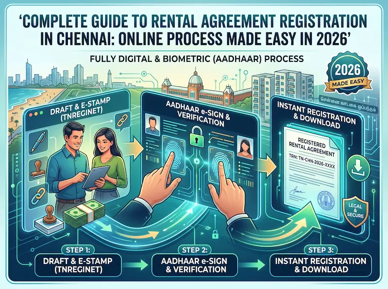 Complete Guide to Rental Agreement Registration in Chennai: Online Process Made Easy in 2026