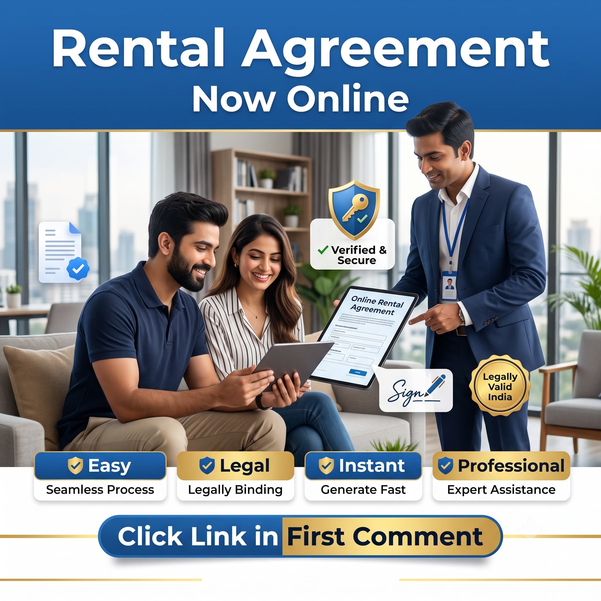 Rental Agreement Now Online | Easy • Legal • Instant • Professional